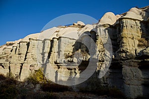 Cappadokia rock towers and cave houses