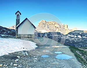 Cappella degli Alpini, Cadini di Misurina range