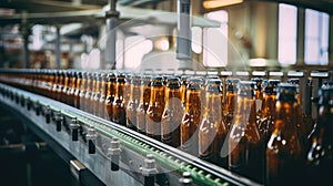 capping beer bottling photo