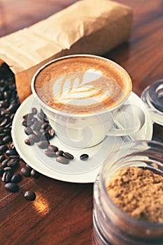 Cappuccino and Brown Sugar