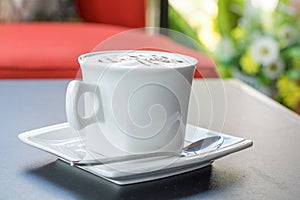 Cappuccino co ffee cup ,Hot coffee