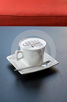 Cappuccino co ffee cup ,Hot coffee