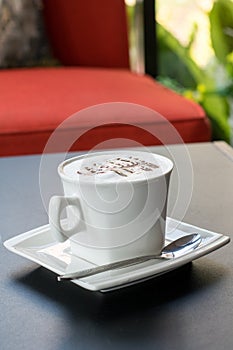 Cappuccino co ffee cup ,Hot coffee