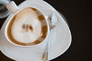 Cappuccino cofee cup