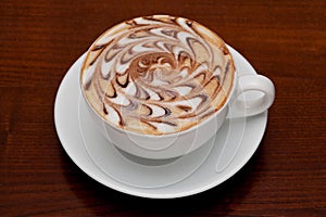 Cappuccino, coffee cup