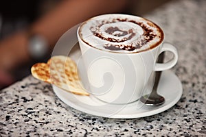 Cappuccino cup