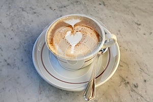 Cappuccino Heart