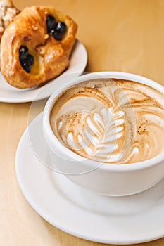 Cappucino and Pastries