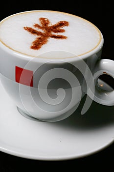 Cappucino with RMB sign