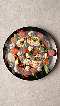 Caprese skewers, mini mozzarella balls, avocado, caprese pasta salad, vinegar olive oil, italian caprese, appetizer, traditional