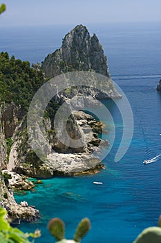 Capri coastline