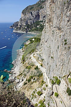 Capri coastline - Italy