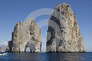 Capri Faragliono Rocks