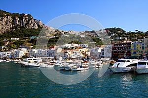 Capri harbor