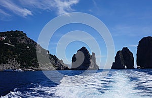 Capri Island, Italy, Island boat tour
