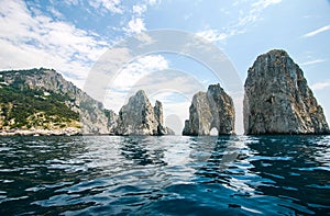 Capri, Italy - Faraglioni
