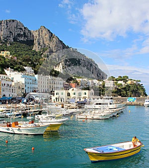 Capri, Marina Grande, Campania, Italy