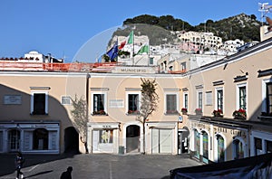 Capri - Municipio prospiciente la piazzetta