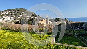 Capri - Panoramica della Certosa di San Giacomo da Via Matteotti