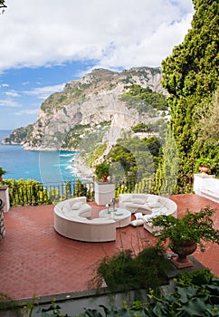Capri terrace photo