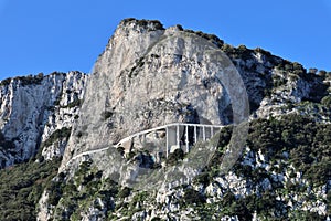 Capri - Viadotto di Via Provinciale Anacapri da Via Palazzo a Mare photo