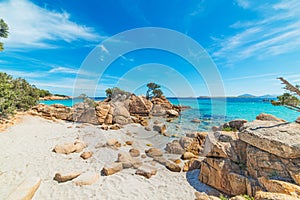 Capriccioli beach in Costa Smeralda