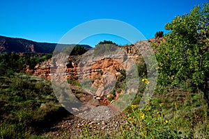 Caprock Canyons State Park in Texas photo