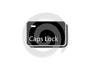 Caps Lock key icon