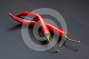 Capsicum and cooking utensils