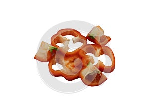 Capsicum, Organic Fresh Slice Sweet Red Capsicum For Your Business