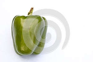 Capsicum on white background