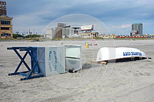 Capsized Atlantic City