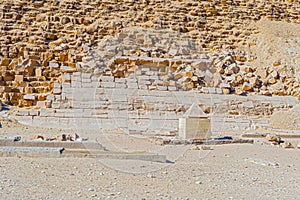 Capstone at Dashur pyramid, Egypt