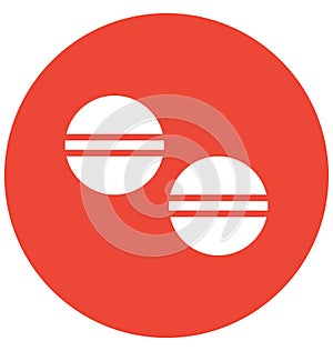 Capsule Isolated Vector icon that can easily modify or edit