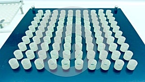 Capsules compounding in the pharmacy laboratory