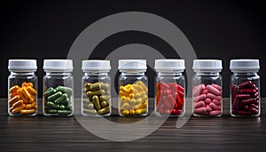 capsules containing natural supplements