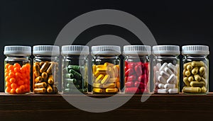 capsules containing natural supplements