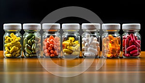 capsules containing natural supplements