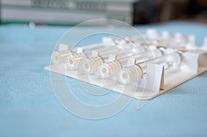 Capsules for dental anesthesia, articaine procaine lidocaine