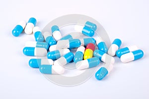 capsules of medicament photo