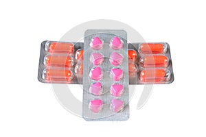 Capsules packed in blister