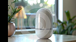 A capsuleshaped health sensor that monitors exposure to harmful toxins and pollutants helping individuals make lifestyle