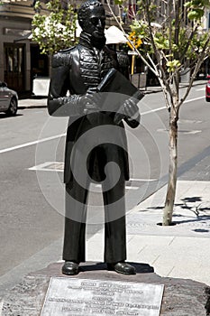 Capt James Stirling Statue - Perth - Australia