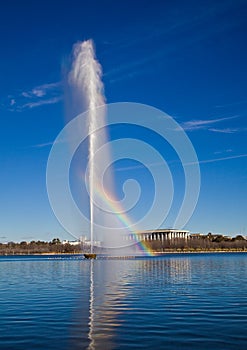 The Captain Cook Memorial Jet in Canberra