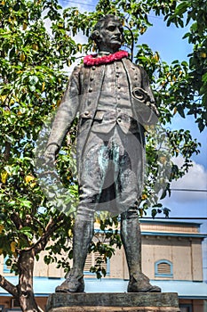 Captain James Cook Statue Kauai Hawaii