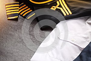 Captain uniform abstract