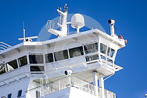 Captains cabin on a ship...