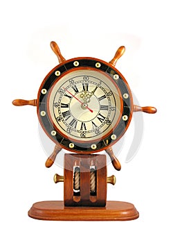 Captains Wheel Clock