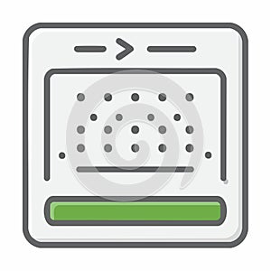 Captcha Security Verification Icon for Web UI