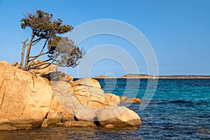 Capticcioli beach in Costa Smeralda, Sardinia, Italy.